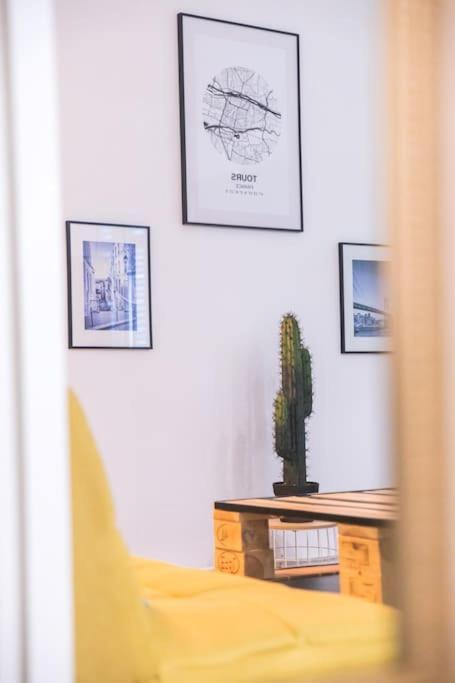 Appartement T2 Au Calme Cosy - Quartier Prebendes Tours Exteriör bild